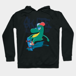 Skate dino Hoodie